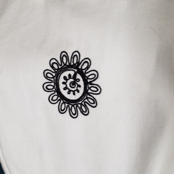 Talbots Embroidered Sleeveless Sheath Dress Size 8 Petite - Picture 5 of 9